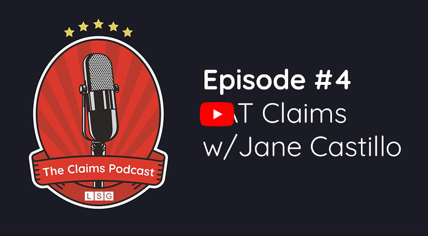 The Claims Podcast - Episode #4 - Jane Castill